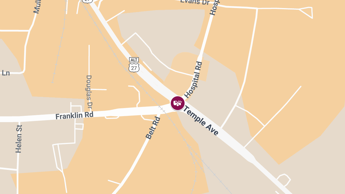 Crash with Injuries Reported at Temple Ave & Hospital Rd
