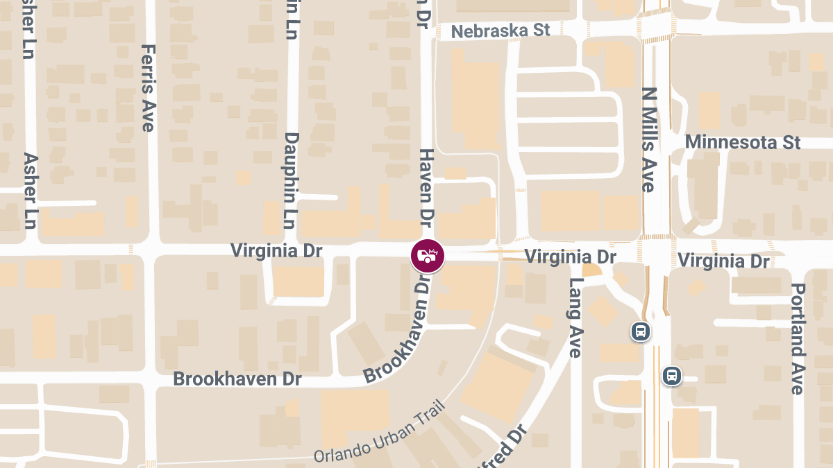 Crash with Injuries Reported at Virginia Dr & Brookhaven Dr