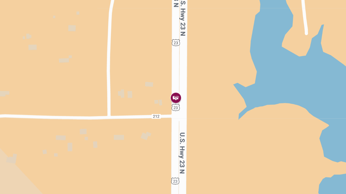 Crash with Injuries Reported in 5000 Block of US Highway 23 N