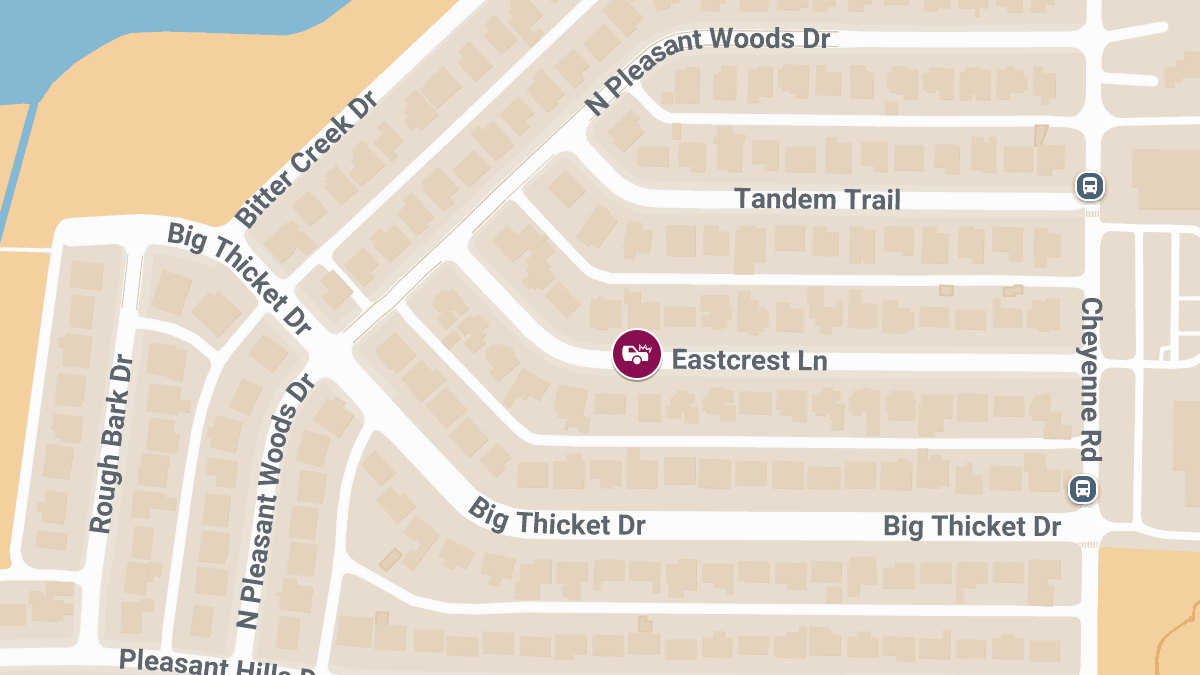 Crash with Injuries Reported on Eastcrest Ln 