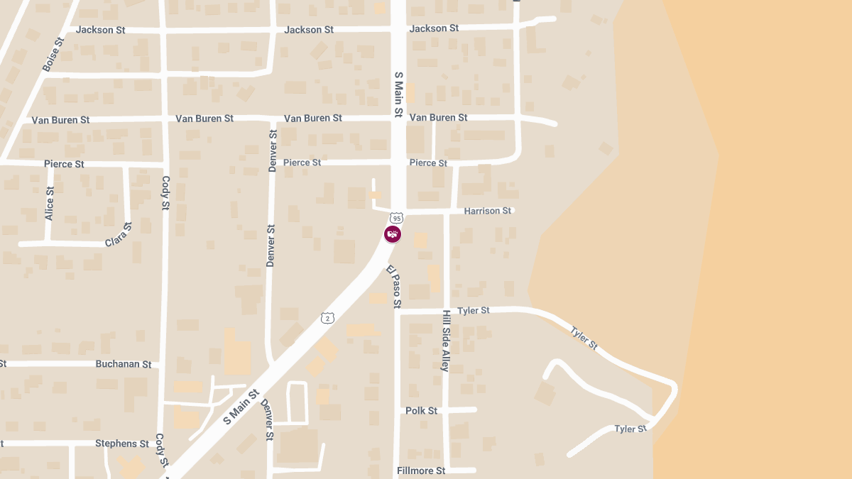 Crash with Injuries Reported on Hwy 95 at Milepost 442