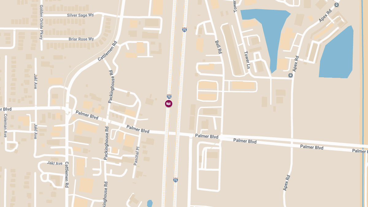 Crash with Injuries Reported on Southbound I-75