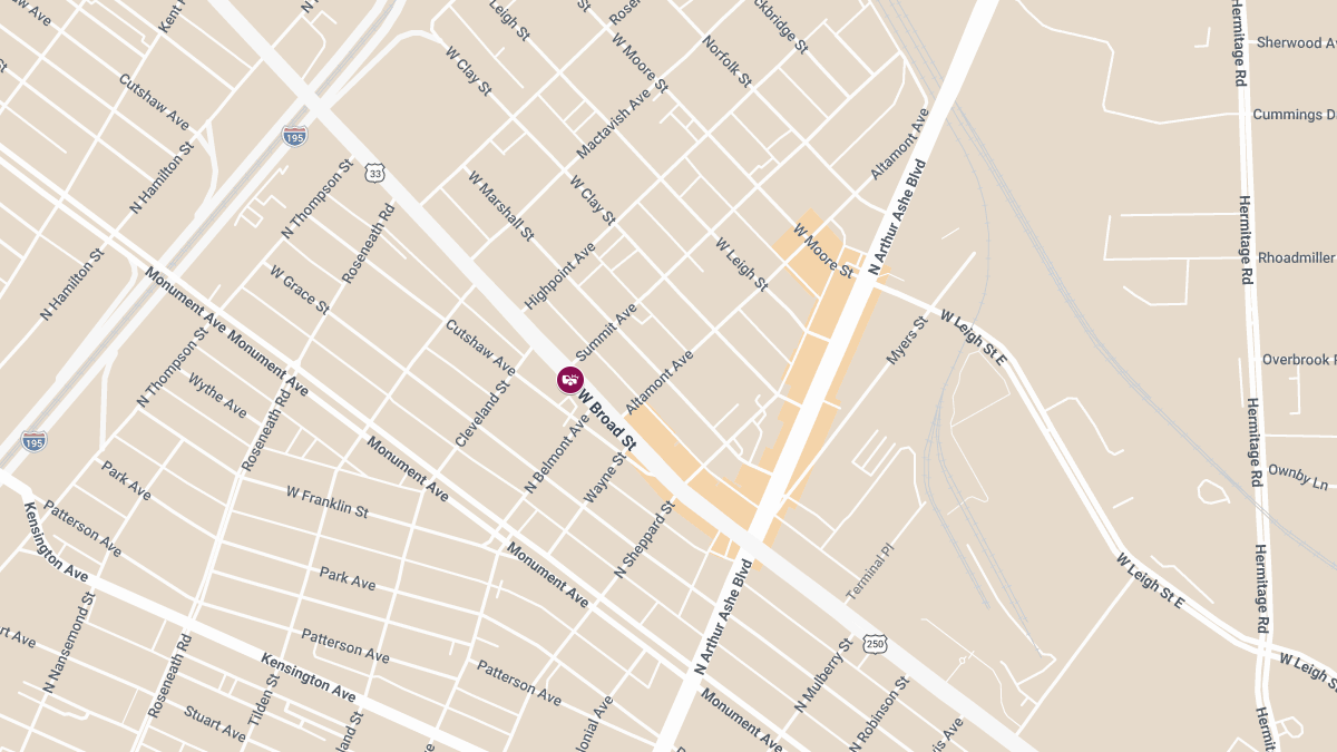 Crash with Injuries Reported on W Broad St