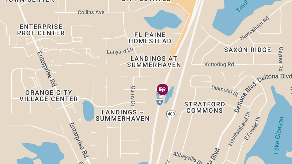 Crash with Injuries Shuts Down Eastbound I-4 at MM 108