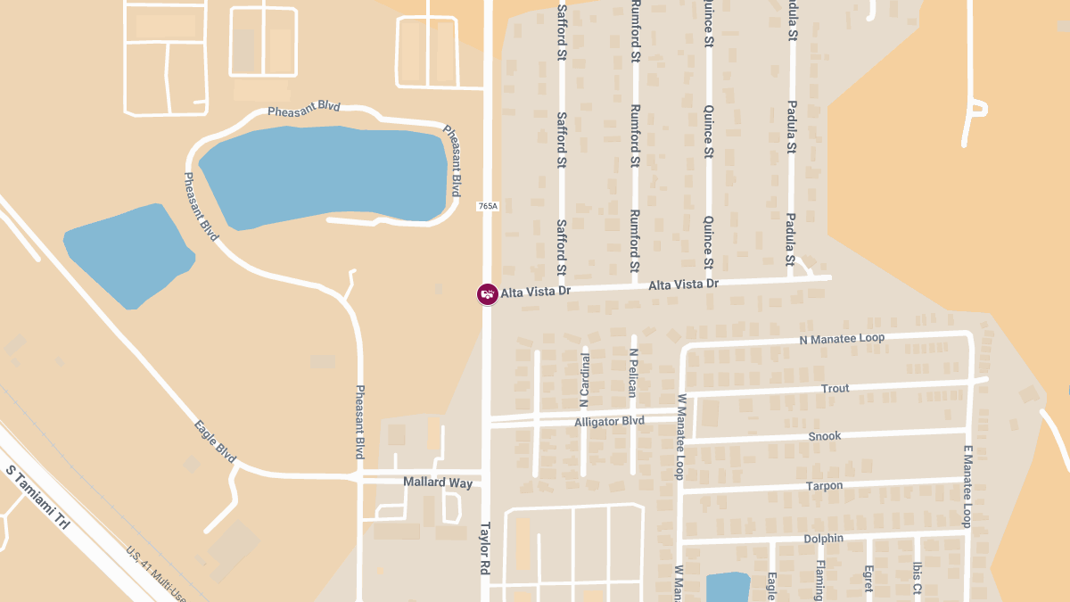 Crash with Injuries and Roadblock at Taylor Rd and Alta Vista Dr