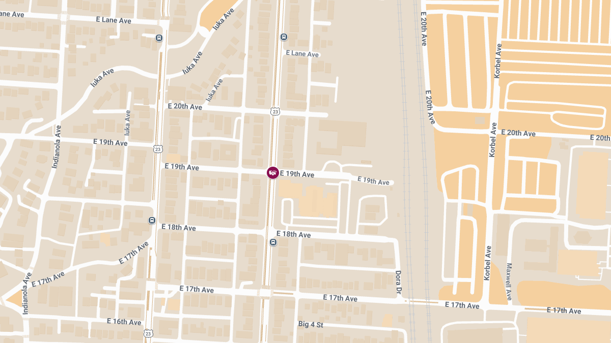 Crash with Injuries at 19th Ave and N 4th St