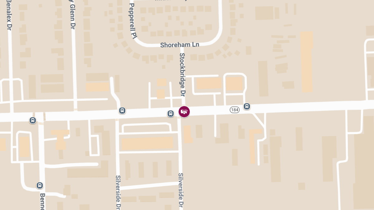 Crash with Injuries at Alexis Rd and Stockbridge Ave