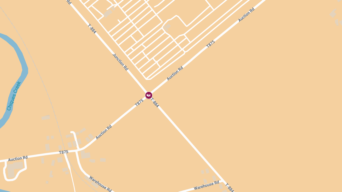 Crash with Injuries at Auction Rd & Junction Rd