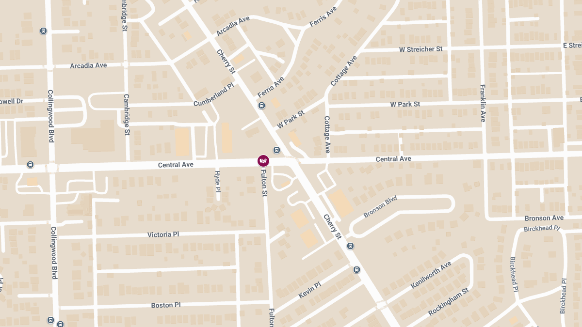 Crash with Injuries at Central Ave & N Fulton St