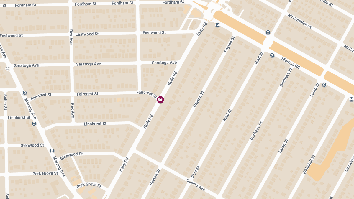 Crash with Injuries at Kelly Rd & Faircrest St