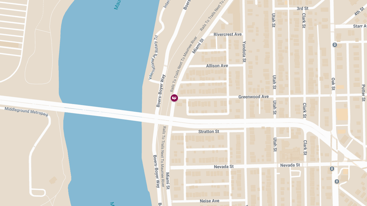 Crash with Injuries at Miami St & Greenwood Ave