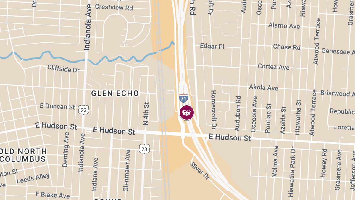 Crash with Injuries on 122 S Interstate 71