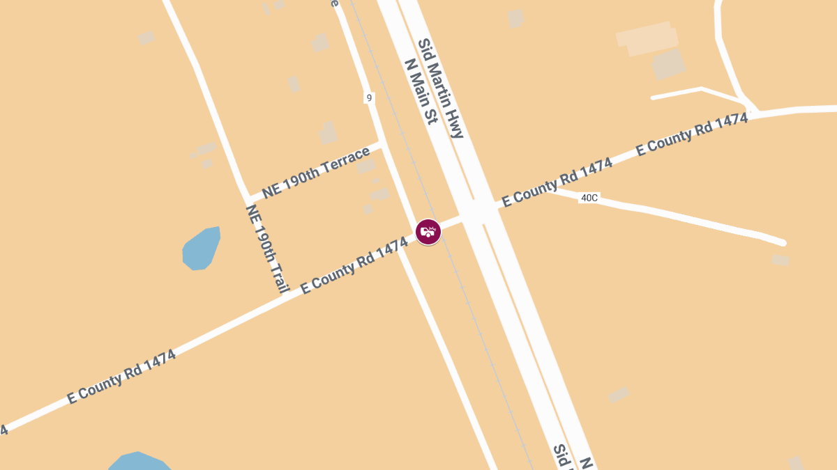 Crash with Injuries on CR-1474 at CR-219A in Alachua County