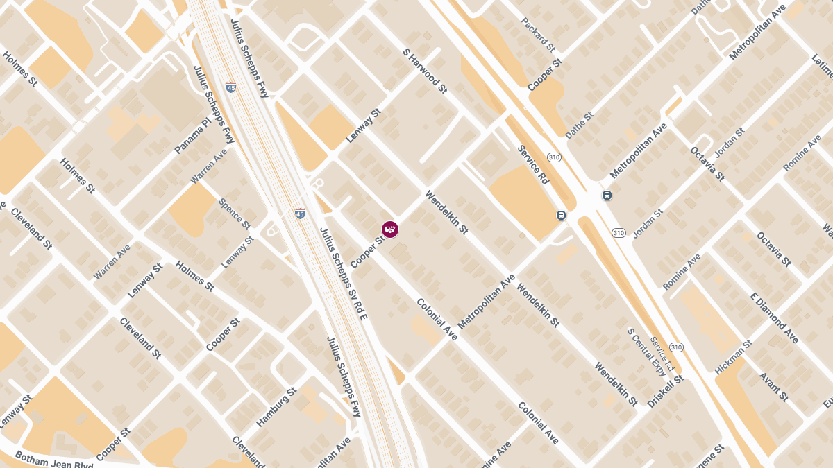 Crash with Injuries on Julius Schepps Service Rd E & Cooper St