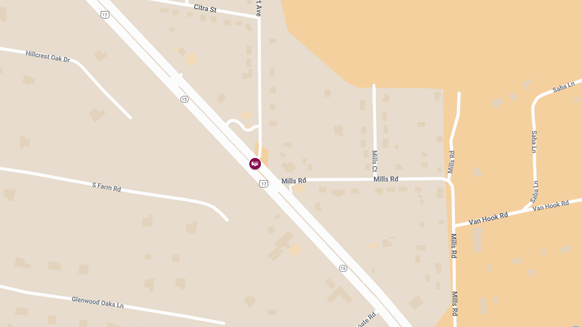 Crash with Injuries on US-17 at Fairport Ave