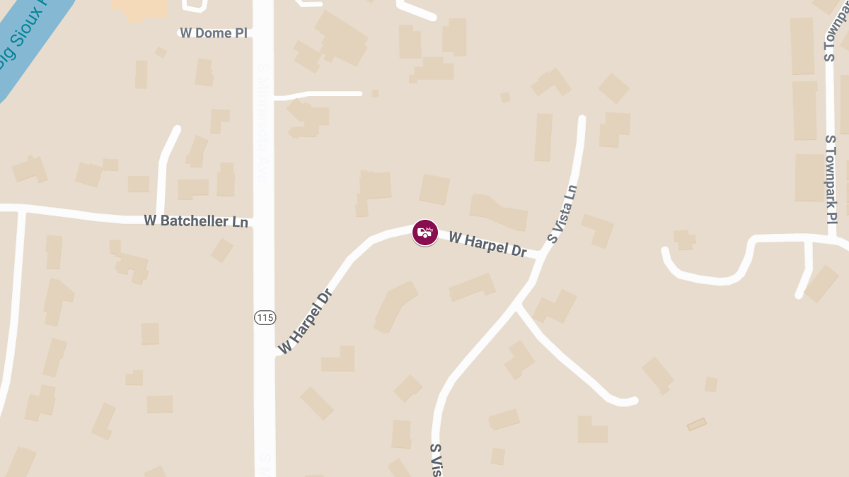 Crash with Injuries on W Harpel Dr
