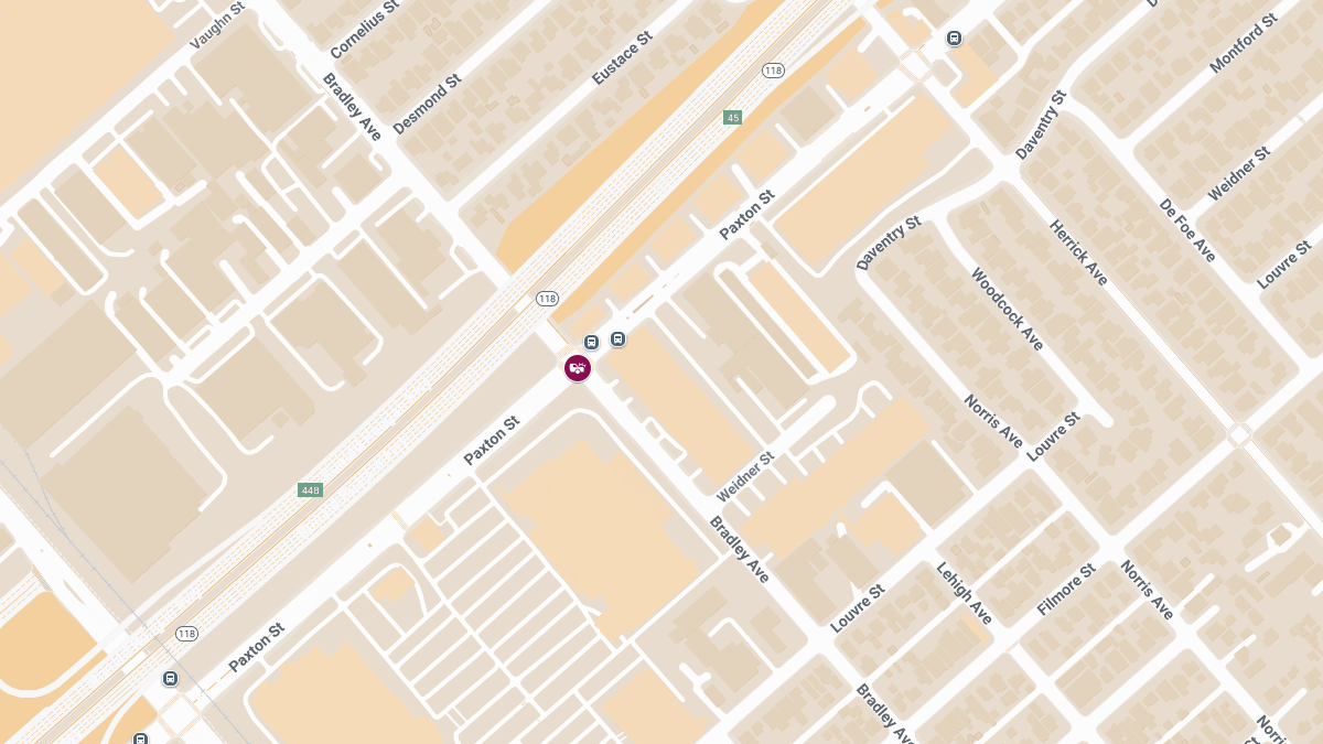 Crash with Injury Reported at San Fernando Rd & Paxton St