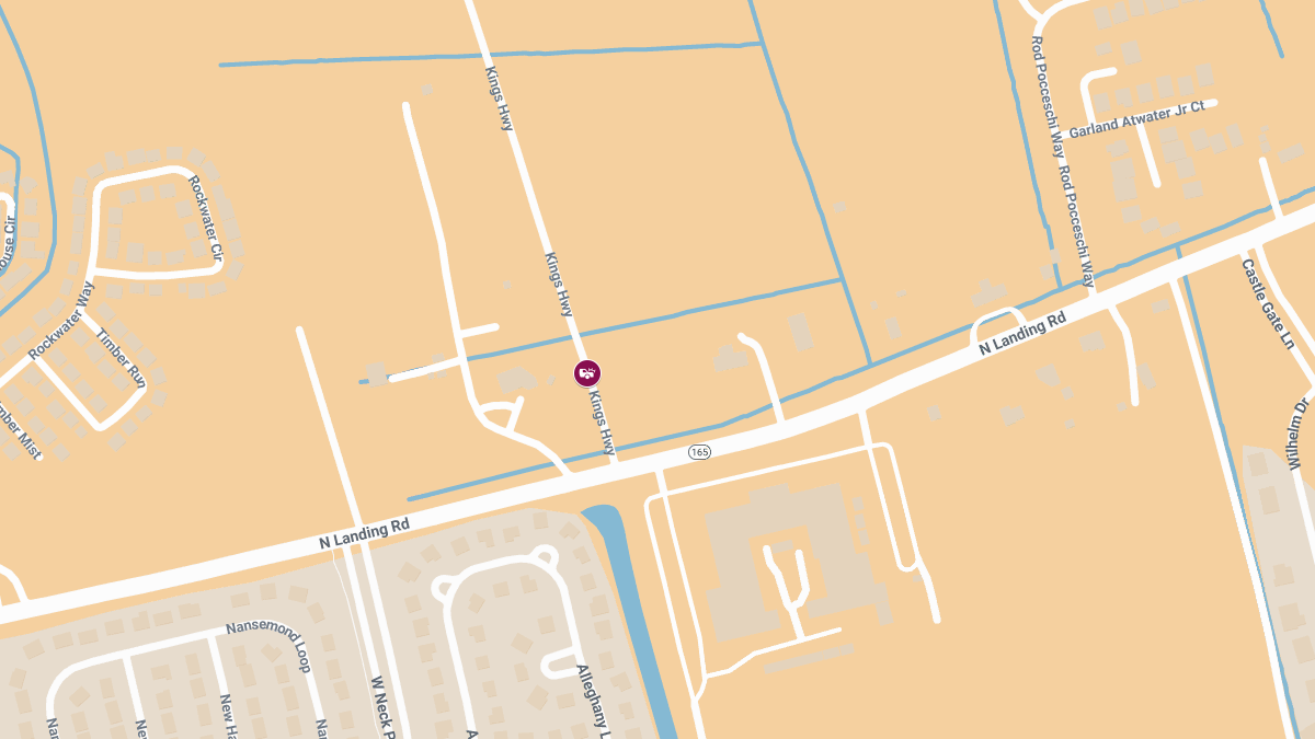 Crash with Injury Temporarily Closes N Kings Hwy