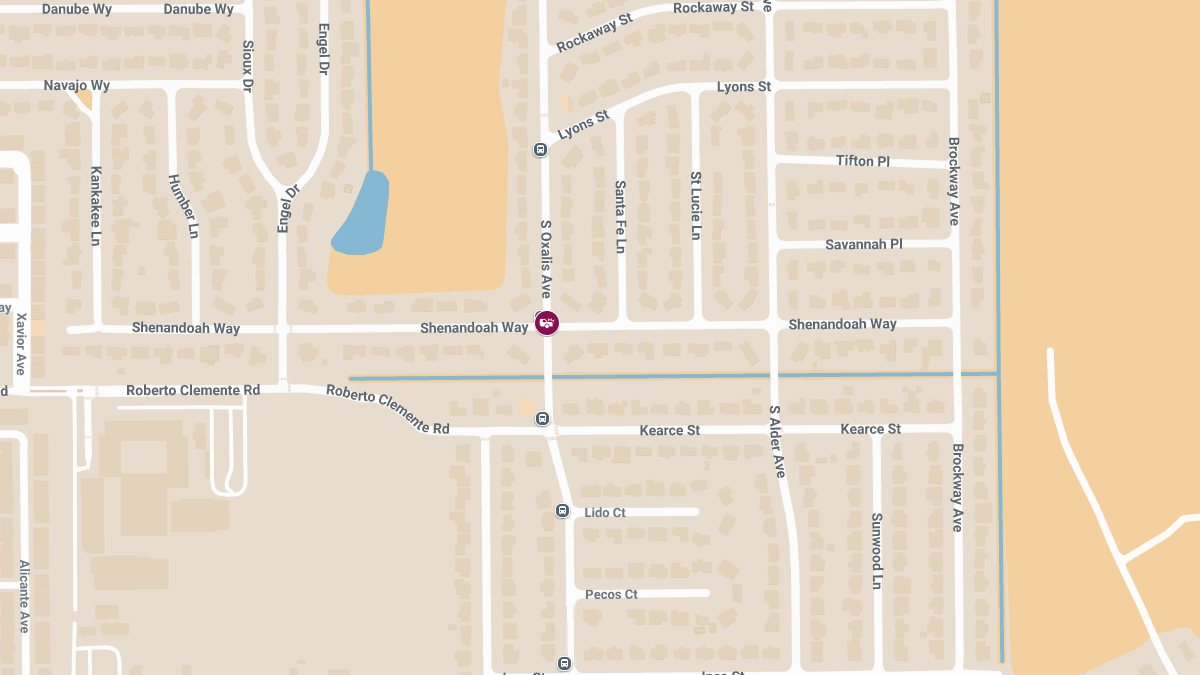 Crash with Injury at S Oxalis Ave & Shenandoah Way