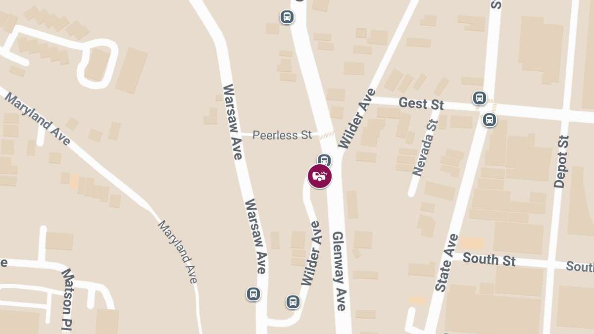 Crash with Injury at Wilder Ave & Glenway Ave
