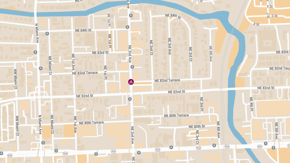 Cyclist Injured in Collision at NE 2nd Ave & NE 82nd Terrace