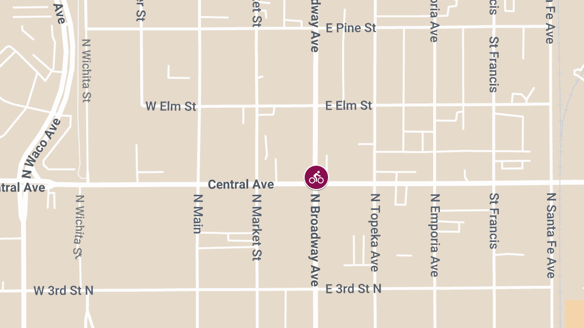 Cyclist Injured in Vehicle Collision Near Broadway & Central Ave