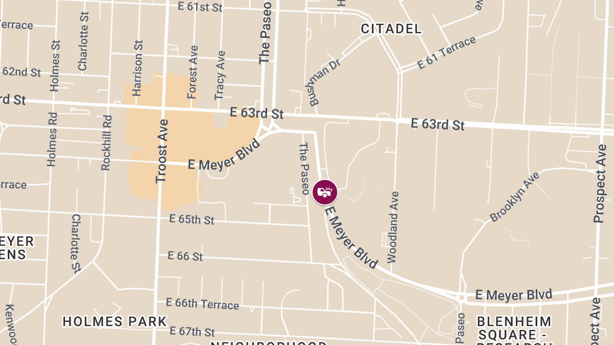 Driver Injured in Highway Accident Near E Meyer Blvd Entrance
