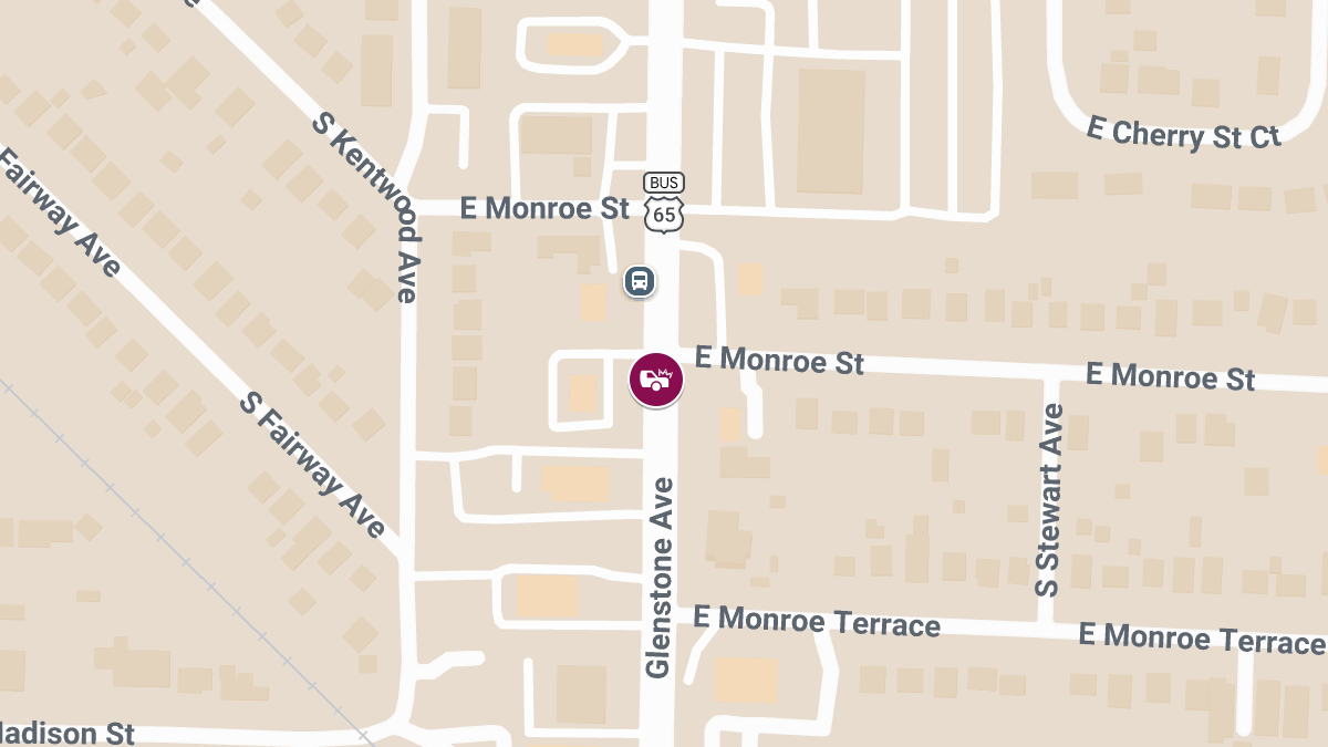 EMS Responds After Two-Vehicle Wreck at E Monroe St & Glenstone Ave