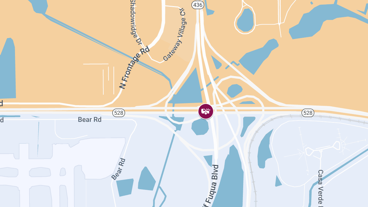 Early Morning Accident with Injury Reported Near S Semoran Blvd and SR-528