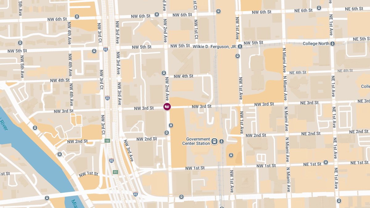 Early Morning Crash with Injuries at NW 2nd Ave and NW 3rd St