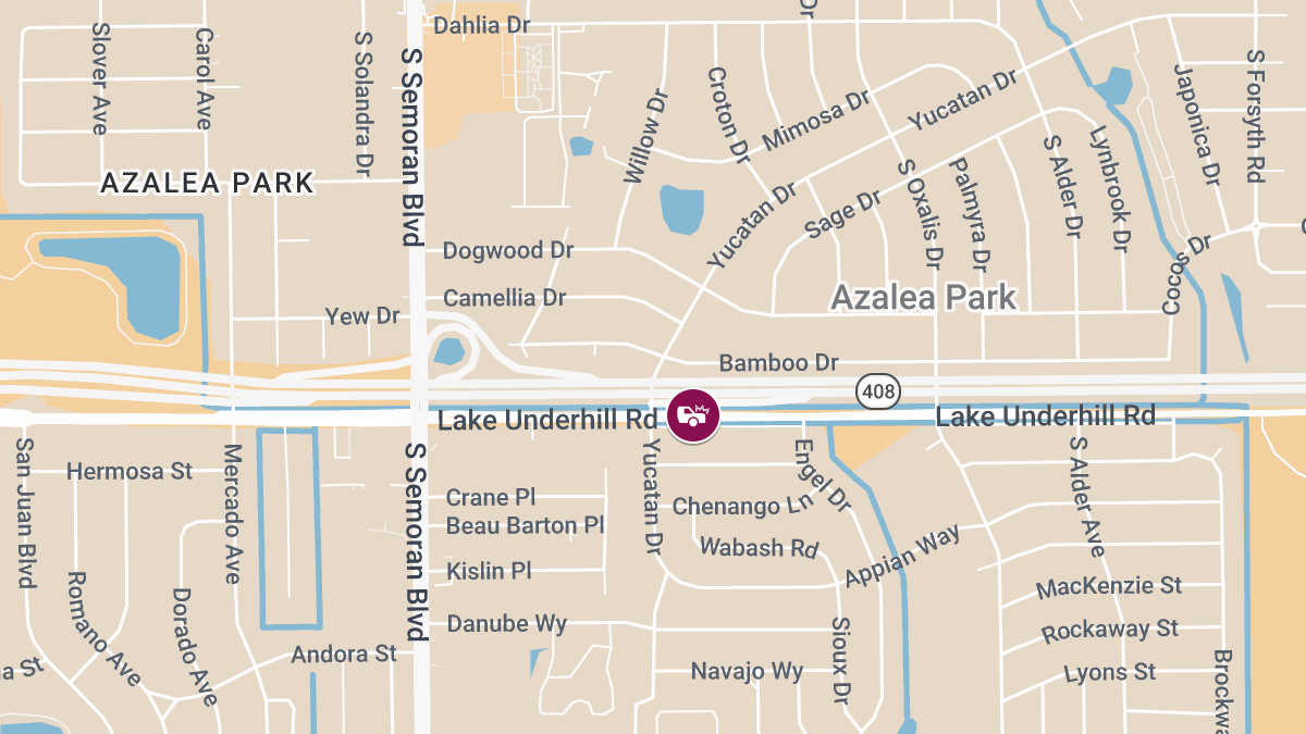 Elderly Woman Injured in Crash on Lake Underhill Rd