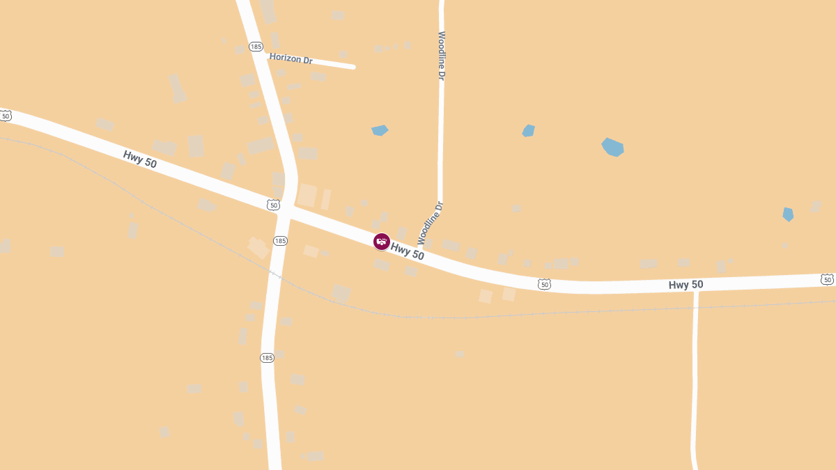 Elderly Woman Injured in Crash on US-50 East of MO-185