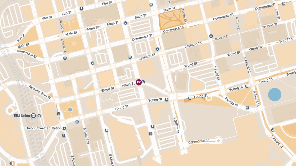 Emergency Crews Respond to Accident With Injuries at Young St & S Lamar St