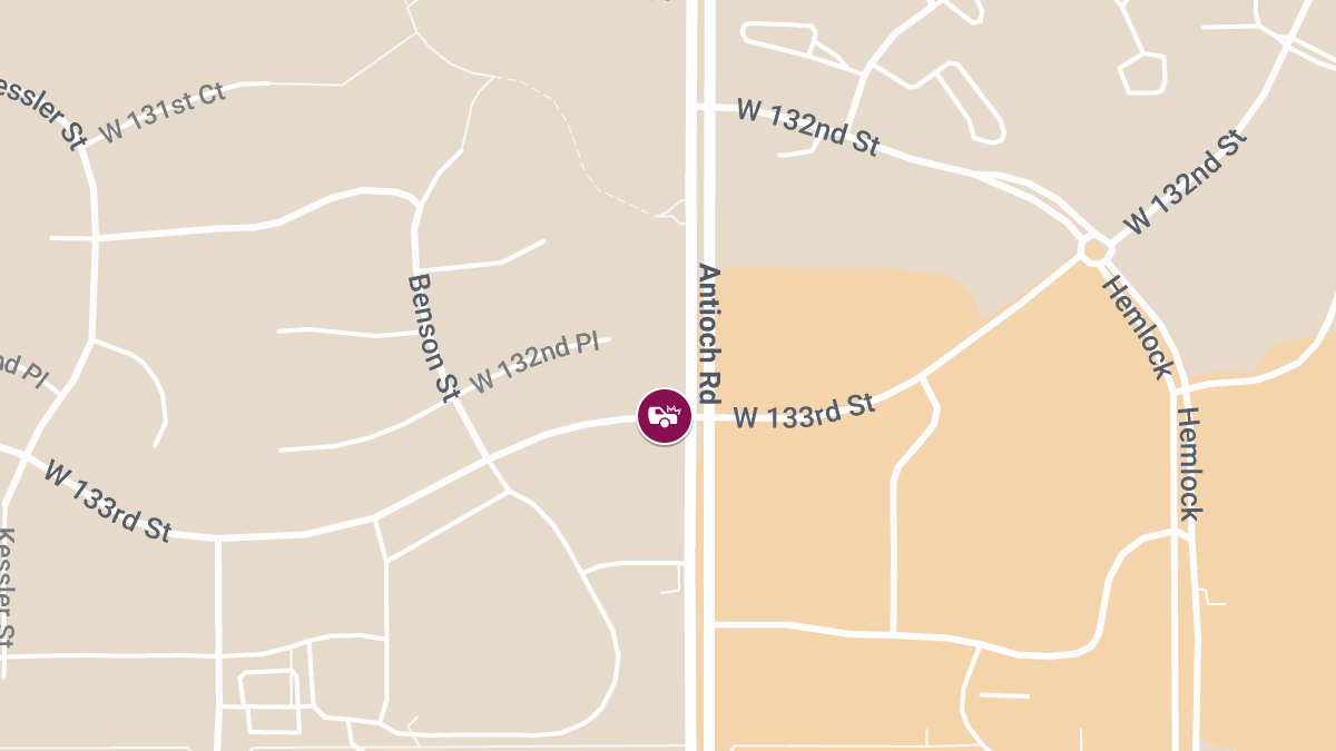 Emergency Crews Respond to Injury Accident at W 133rd St & Antioch Rd