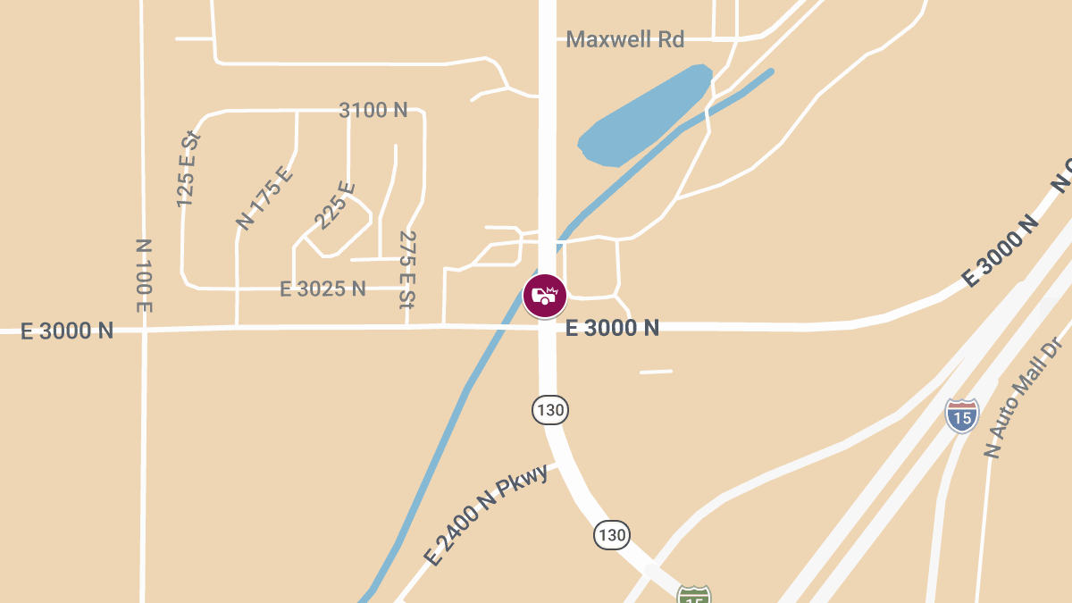 Emergency Crews Respond to Injury Accident on SR 130 at 3000 N
