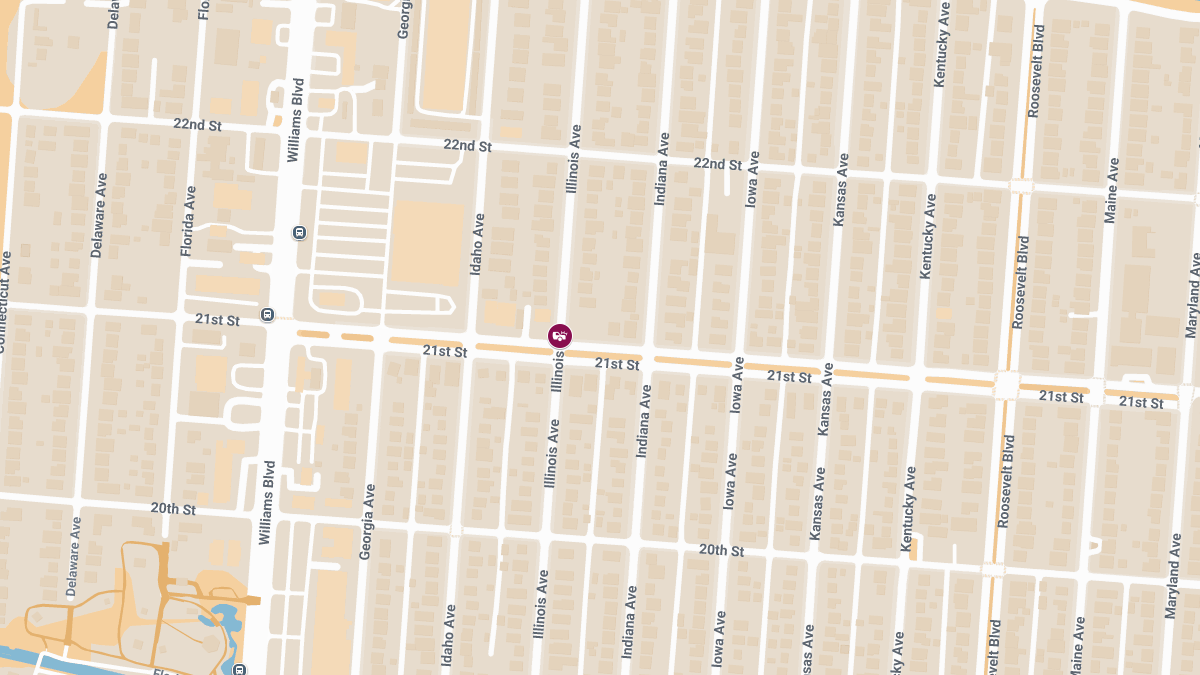 Emergency Crews Respond to Injury Collision at Illinois Ave & 21st St