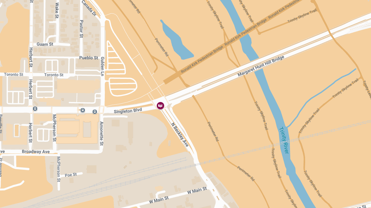 Emergency Crews Respond to Vehicle Collision With Injuries at N Beckley Ave & Singleton Blvd