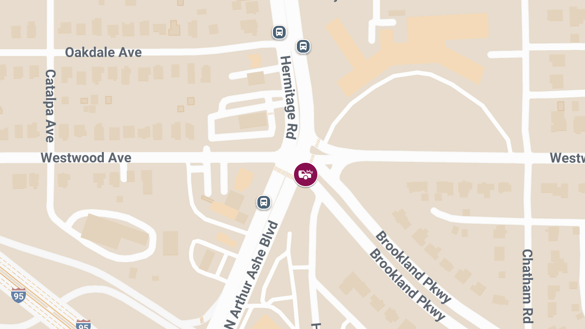 Entrapment Reported in Overnight Accident at Brookland Pkwy & Hermitage Rd