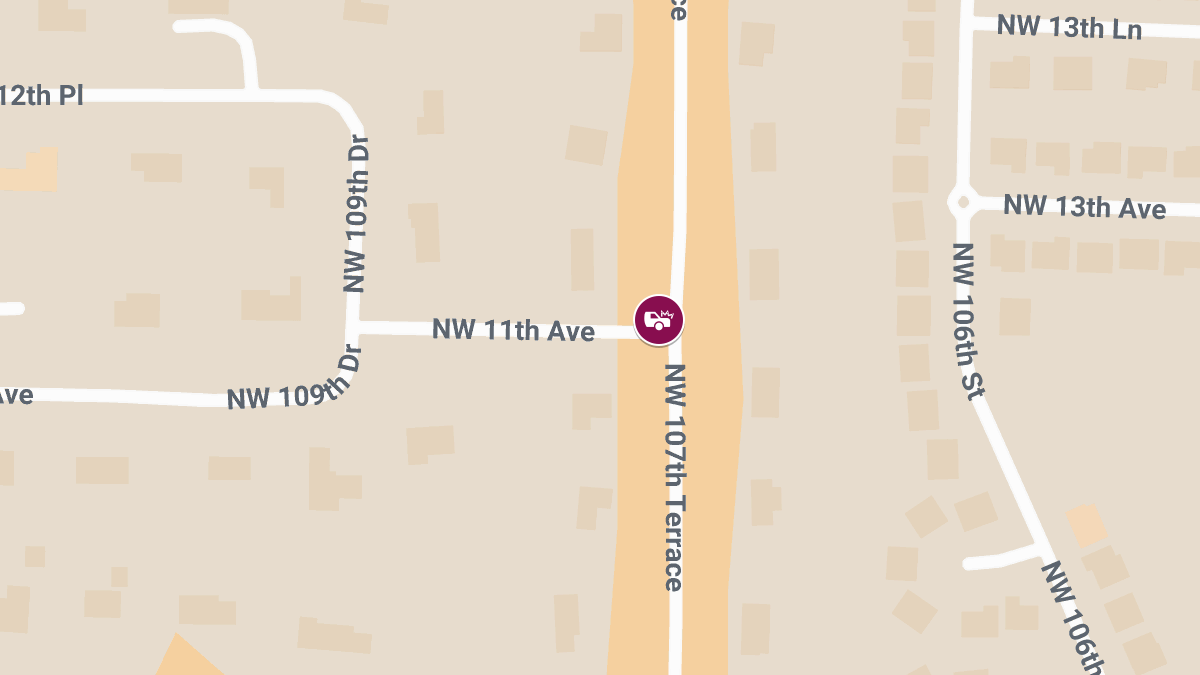 Fatal Accident Reported at NW 107th Ter and NW 11th Ave