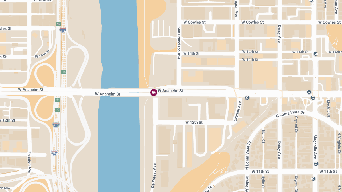 Fatal Crash Reported at W Anaheim St & De Forest Ave