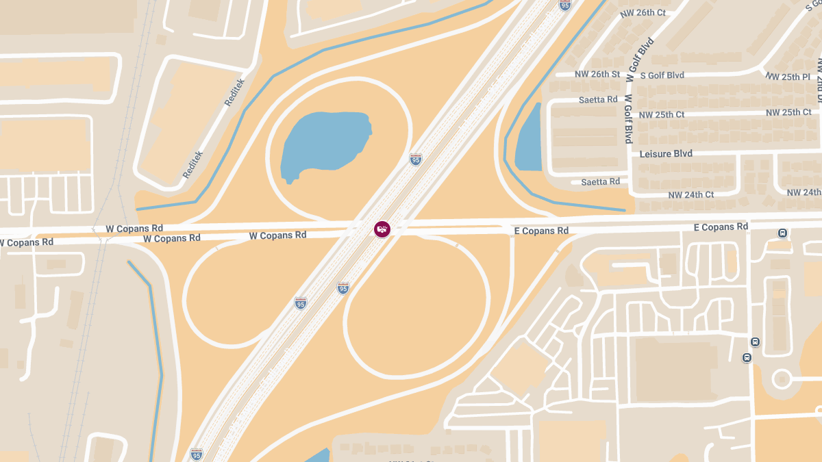 Fatal Crash Reported on SR-9 NB Near Copans Rd and MM38