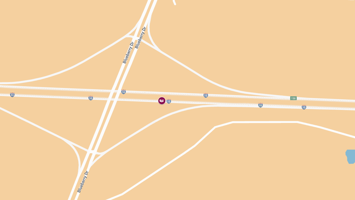 Fatal Crash Shuts Down I-10 Eastbound at MM 158