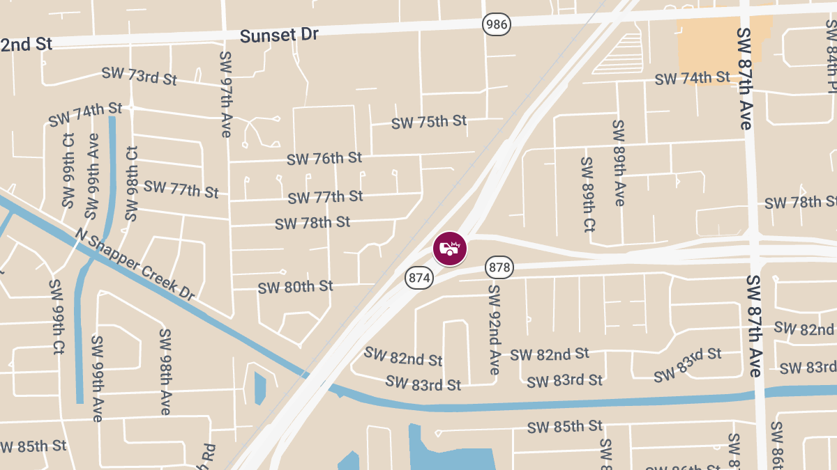 Fatal Crash Shuts Down SR-878 WB Ramp to SR-874 SB