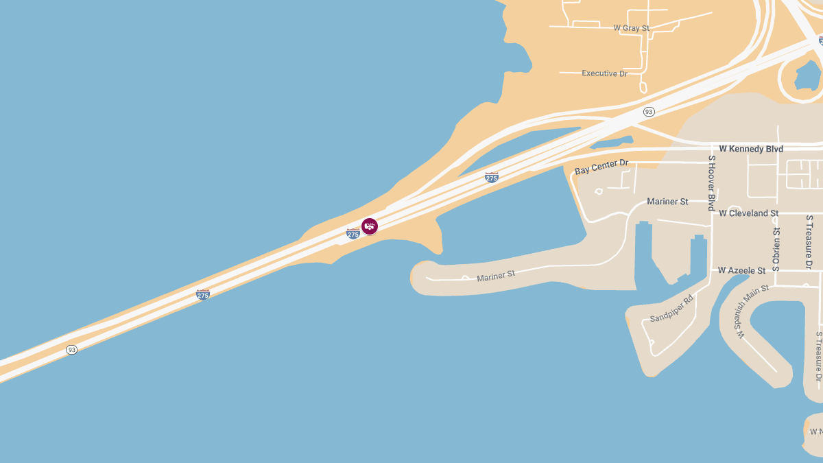 Fatal Crash on Howard Frankland Bridge Leaves 1 Dead, 3 Construction Workers Injured