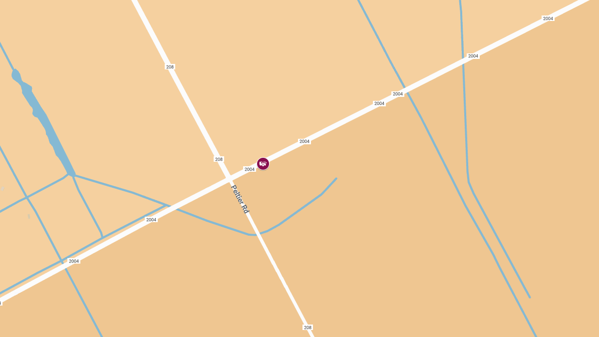 Fatal Three-Vehicle Crash on FM 2004 Near CR 208