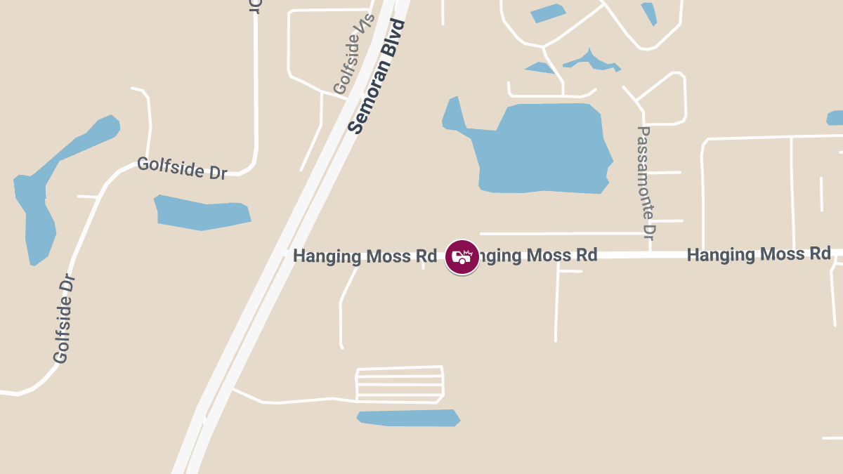 Four Injured in Auto Accident on Hanging Moss Rd Near S Semoran Blvd