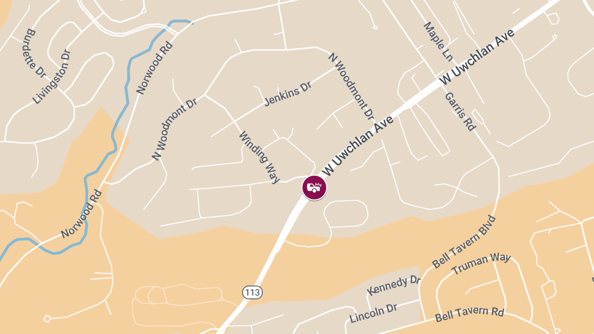 Four Injured in Two-Vehicle Accident on W Uwchlan Ave