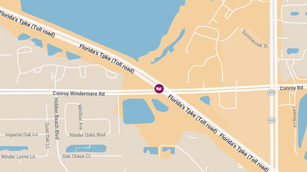 Four-Vehicle Collision on Florida’s Tpke Causes Major Delays