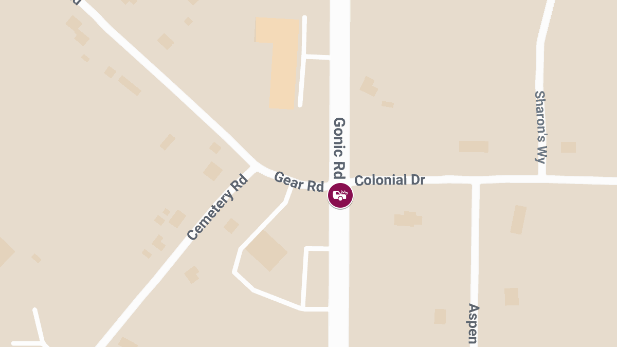 Head-On Accident with Injuries at Colonial Dr and Gonic Rd
