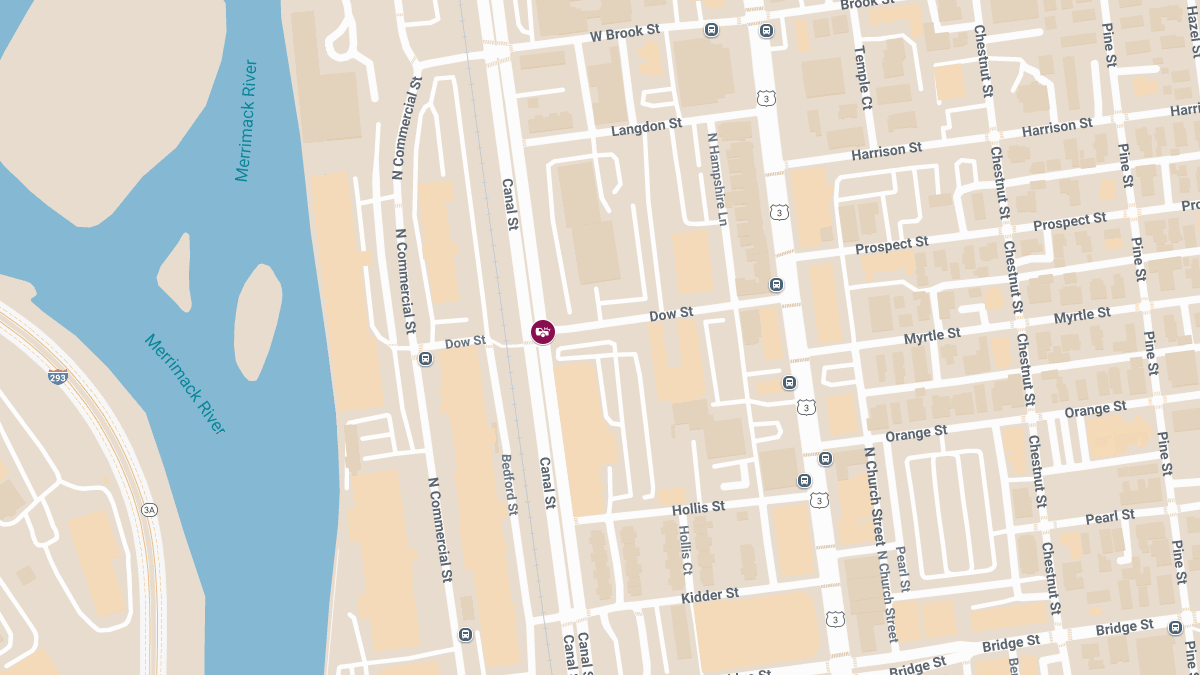 Head-On Collision with Injuries Reported at Canal St & Dow St